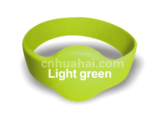 RF silicone wristband card